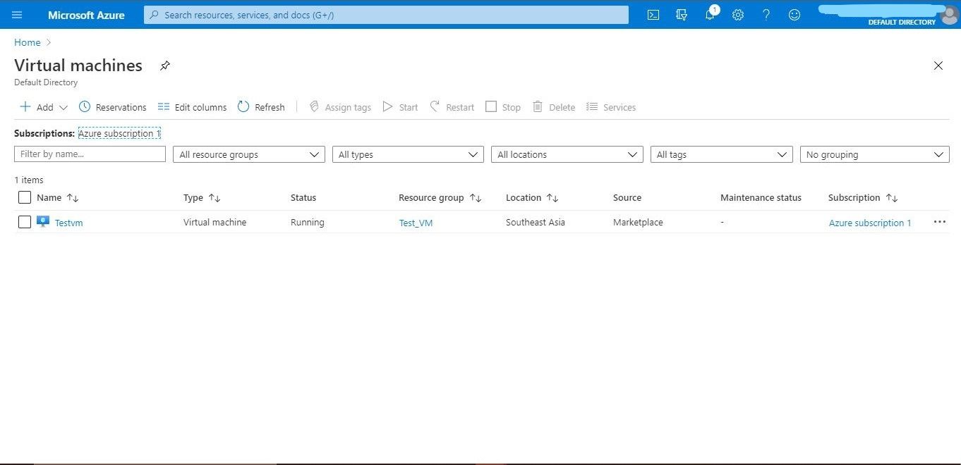 Connect to Azure VM 2